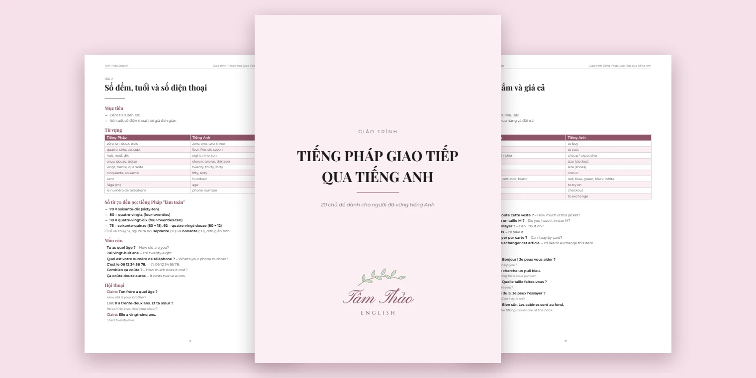 Speaking French through English